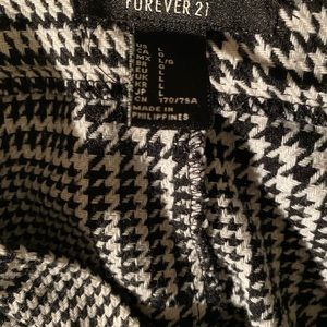 Forever 21 houndstooth skirt